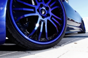 Big light alloy wheels for your Maserati can be painted in the color of your choice
