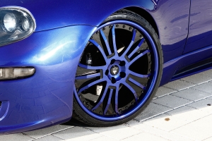20 inch Maserati alloy wheels in body color