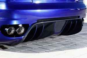 Bumper with large rear diffuser for the Maserati 4200