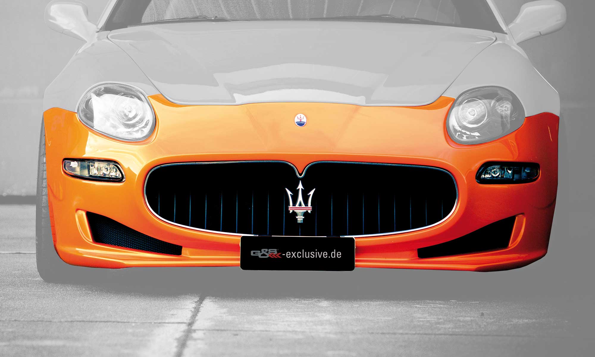 Frontstoßstange für Maserati 4200 & Spyder EVO