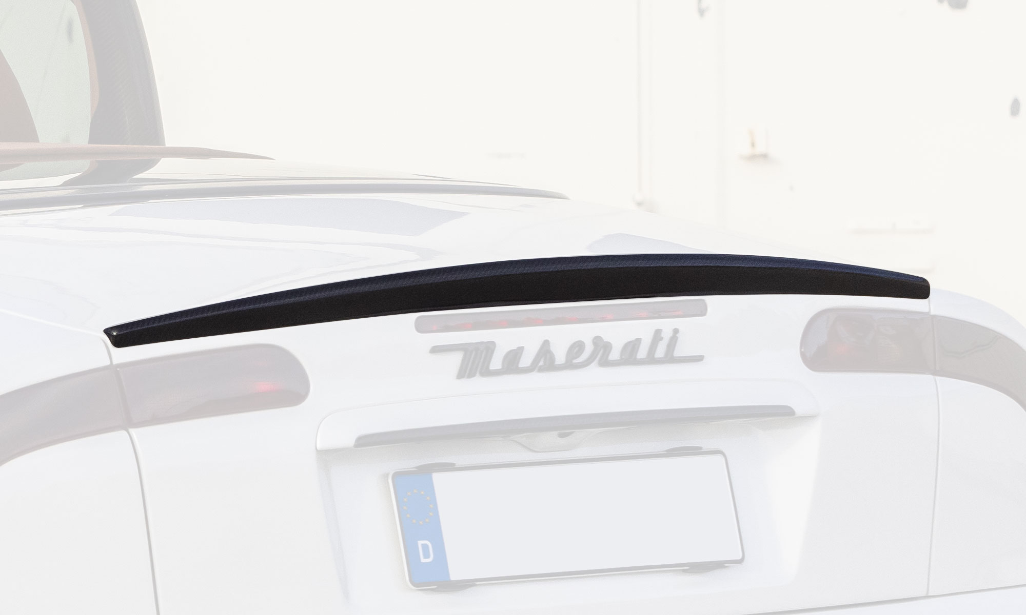 Rear wing for Maserati 4200 & Spyder EVO