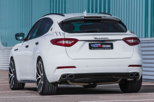 Powerful and just as sleek, the Maserati Levante looks through just a few tuning work