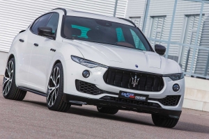 Edles Design durch stimmige Konzepte mit Sichtcarbon und Anbauteilen für den Maserati Levante